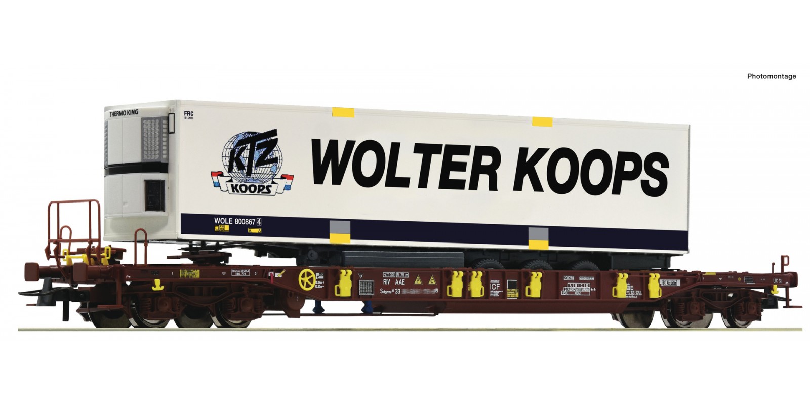 RO76224 Pocket wagon T3 + Wolter Koops Trailer