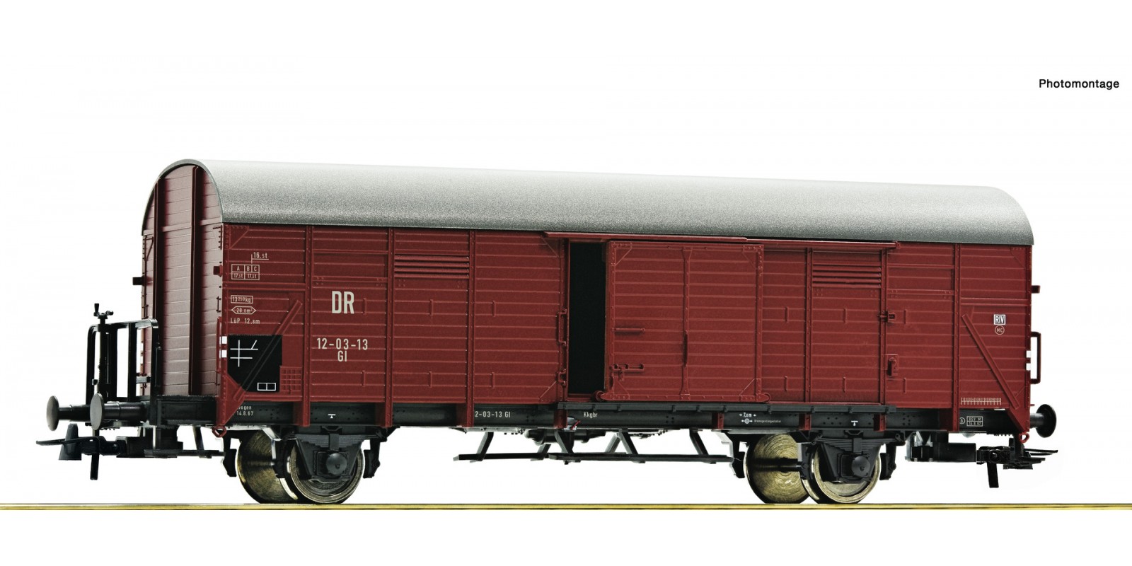 RO76308 Covered goods wagon