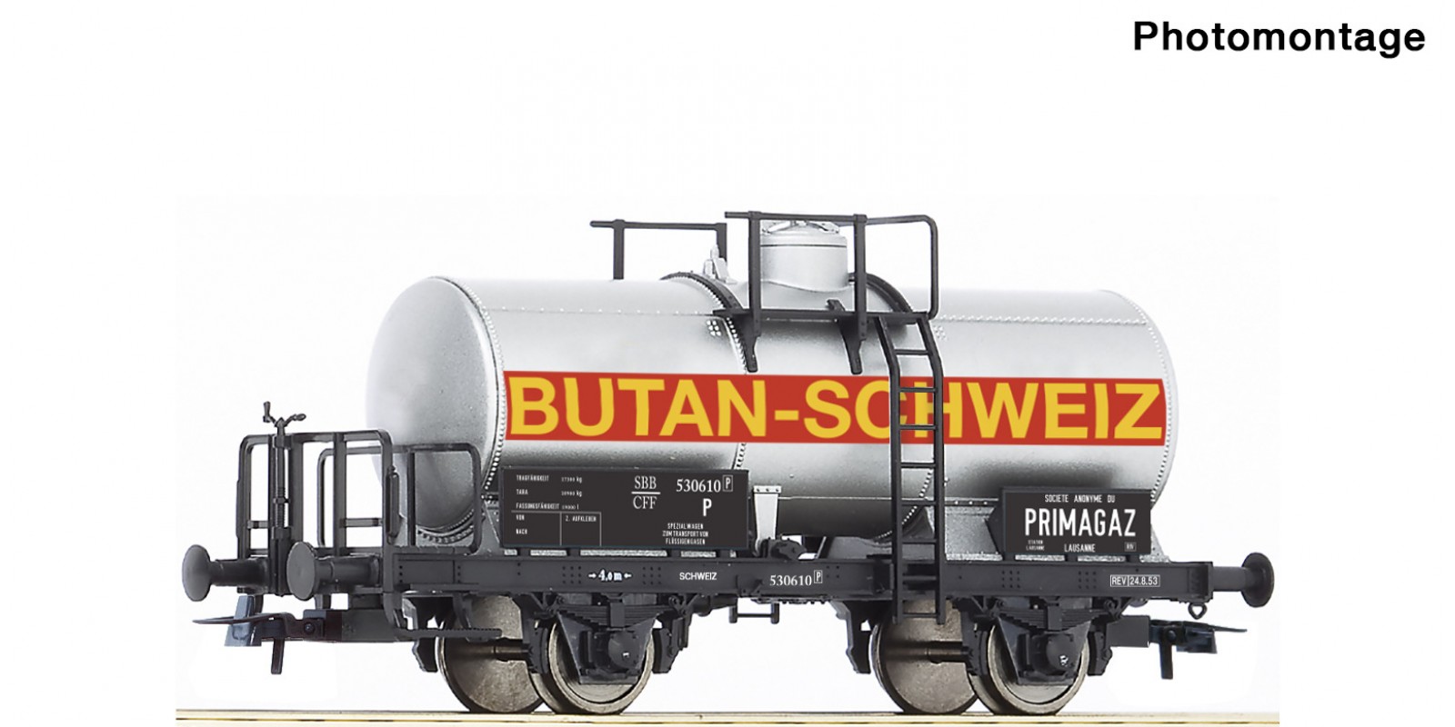RO76312 Tank wagon “Butan-Schweiz”