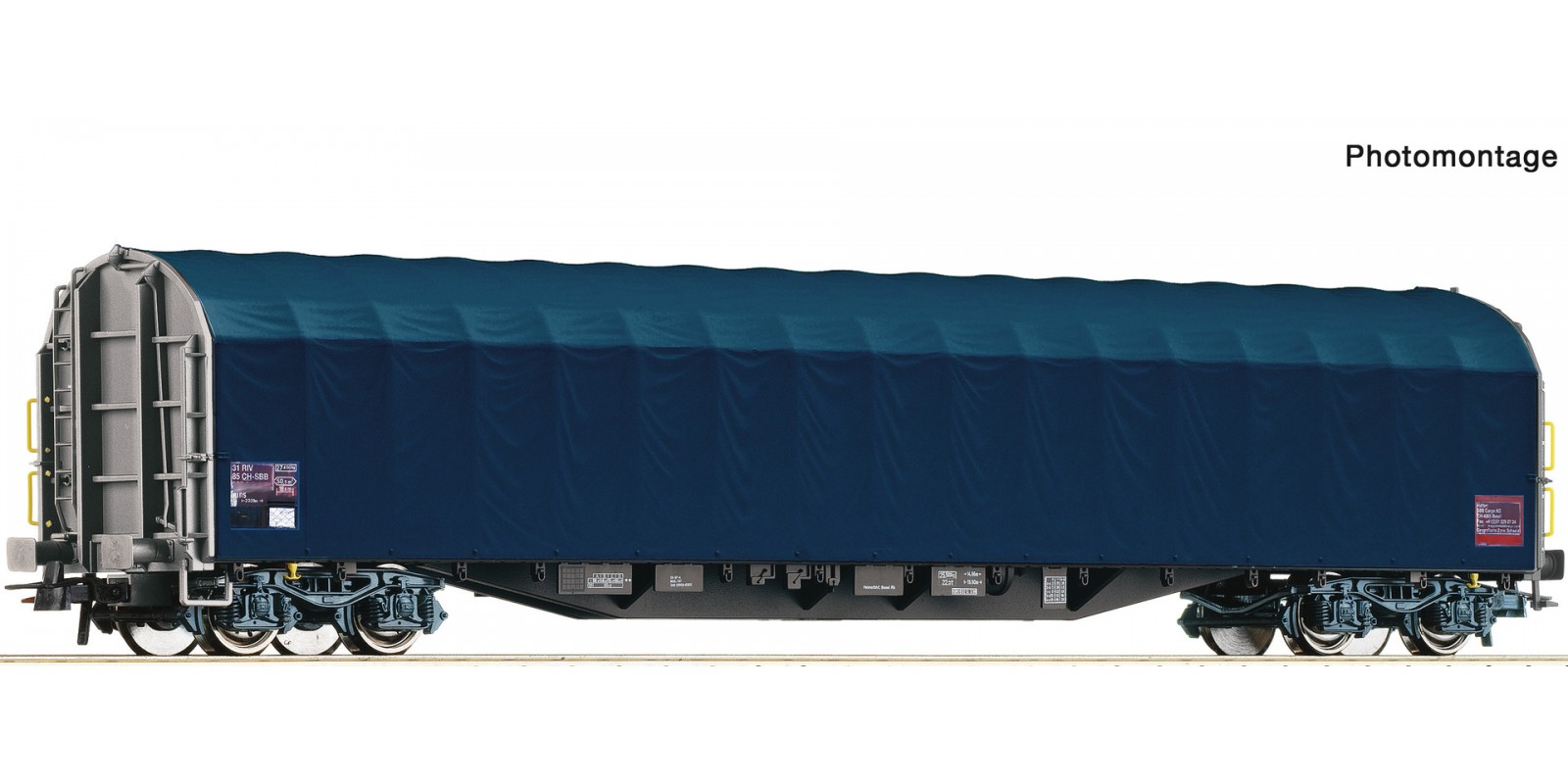 RO76479 Slide tarpaulin wagon