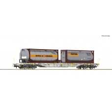 RO77340 Container carrier wagon + Bertschi Tankcontainer