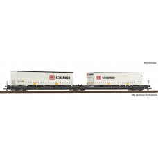 RO77390 Articulated double pocket wagon T3000e + DB Schenker