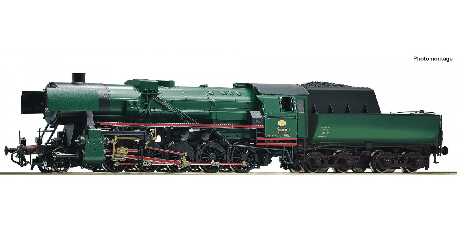 RO78272 Steam locomotive 26.101