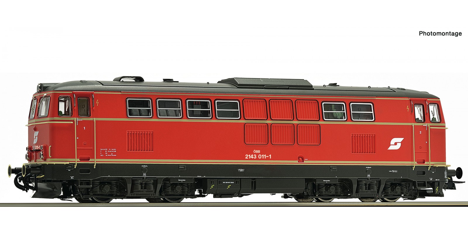 RO78714 Diesel locomotive 2143 011-1