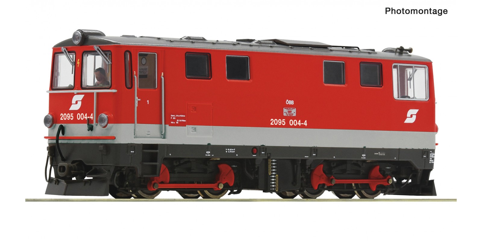 RO33294 Diesel locomotive 2095 004-4, ÖBB