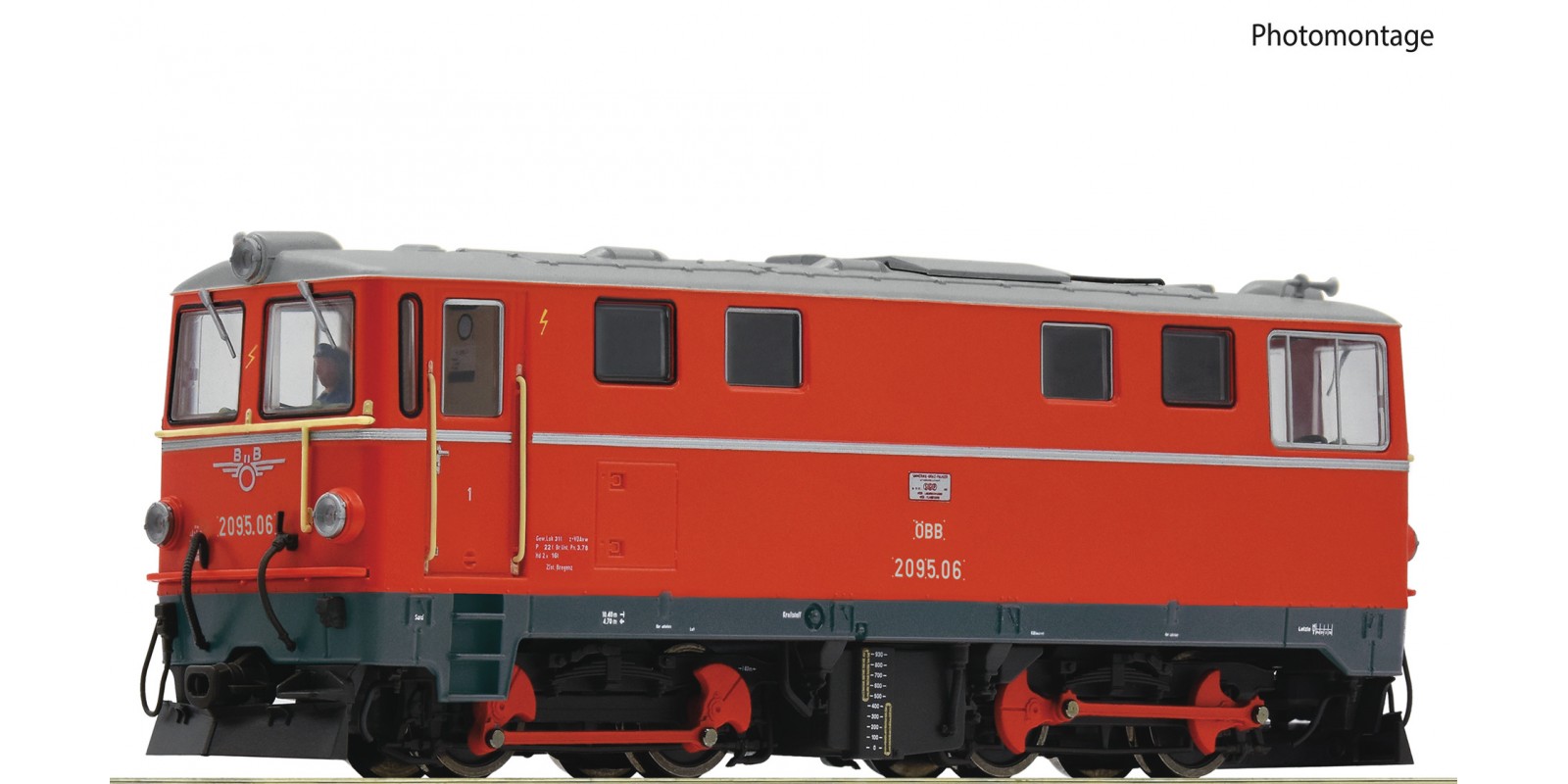RO33322 Diesel locomotive 2095.06, ÖBB