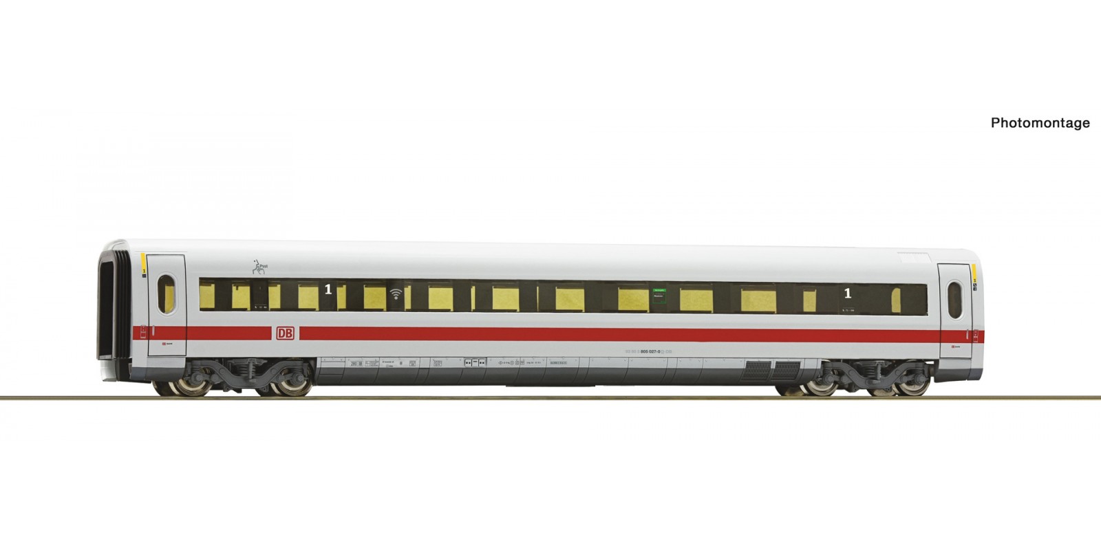 RO54273 1st class ICE intermediate wagon, DB AG
