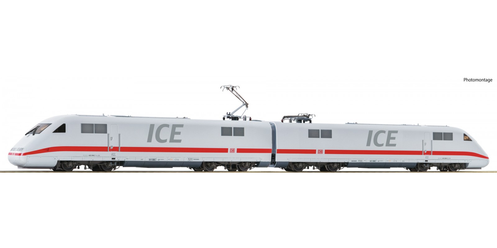 RO70401 2 piece set: Electric multiple unit ICE 1 (class 401), DB AG