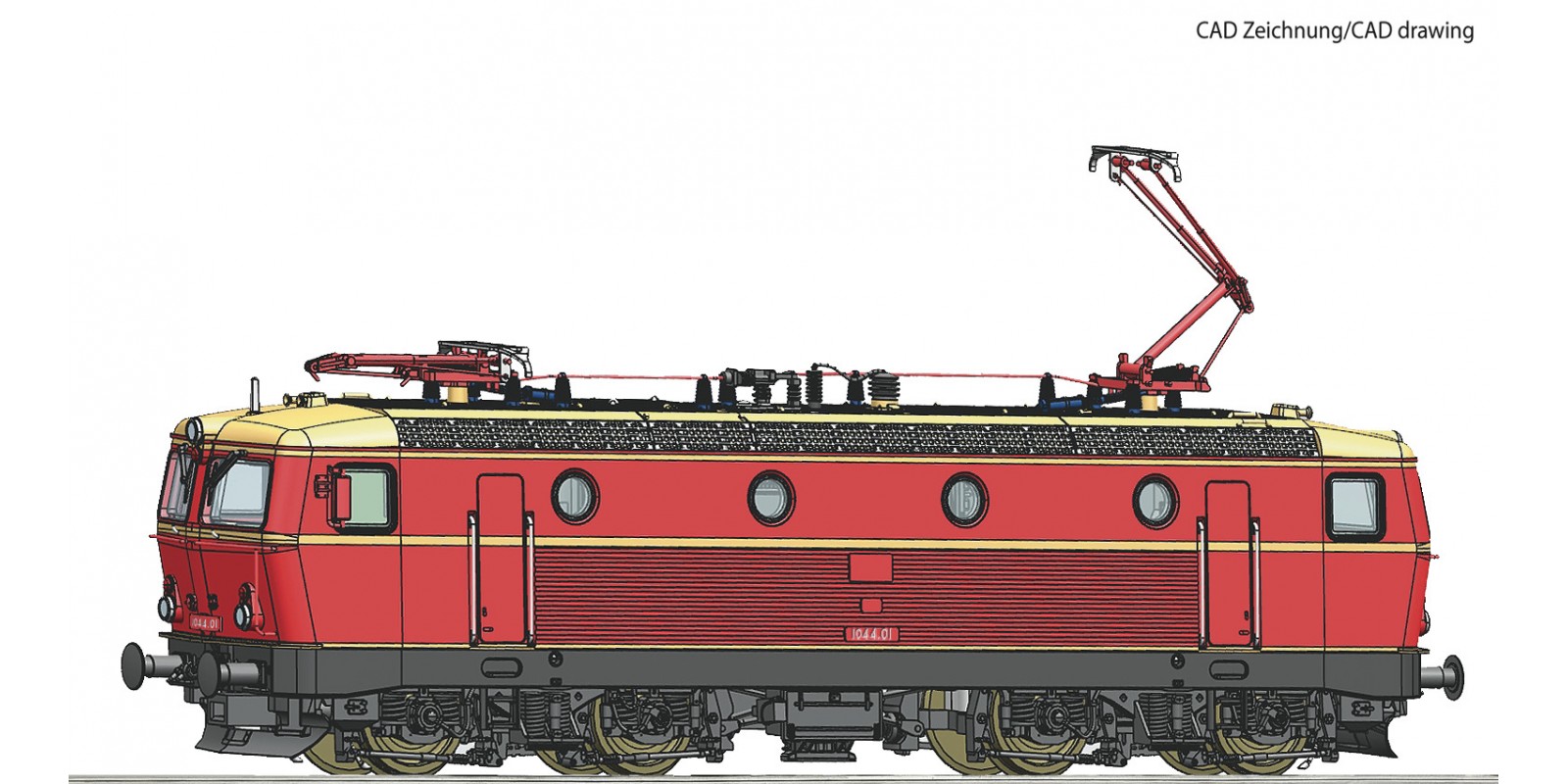 RO70433 Electric locomotive 1044.01, ÖBB
