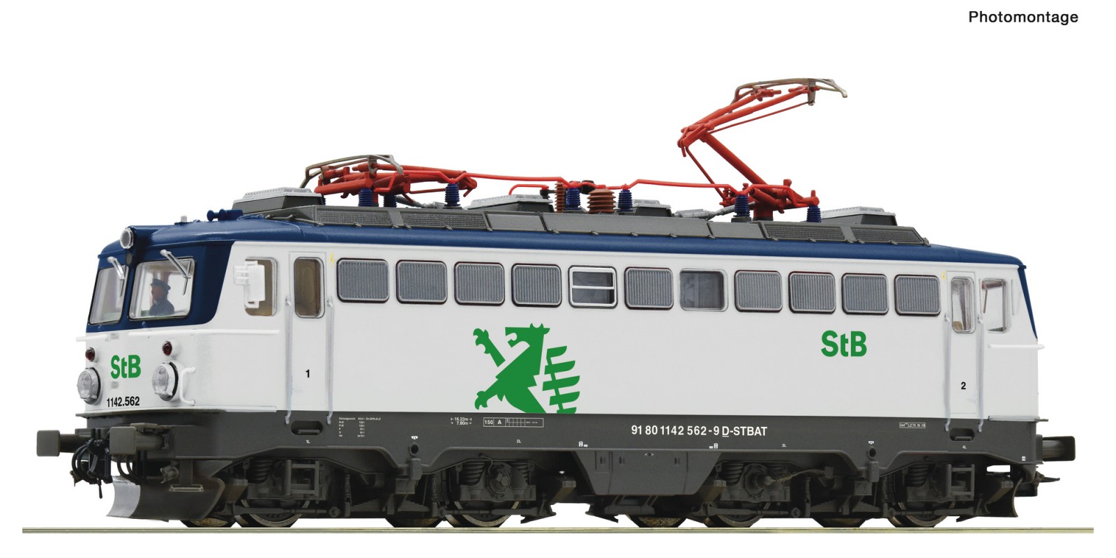 RO70601 Electric locomotive 1142 562-9, StB