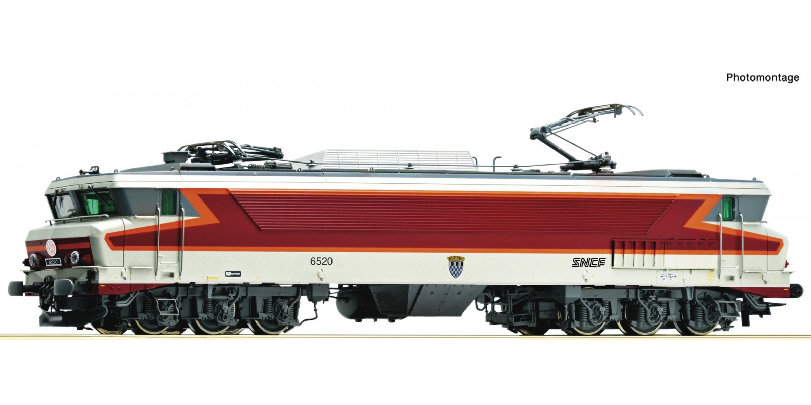 RO70616 Electric locomotive CC 6520, SNCF