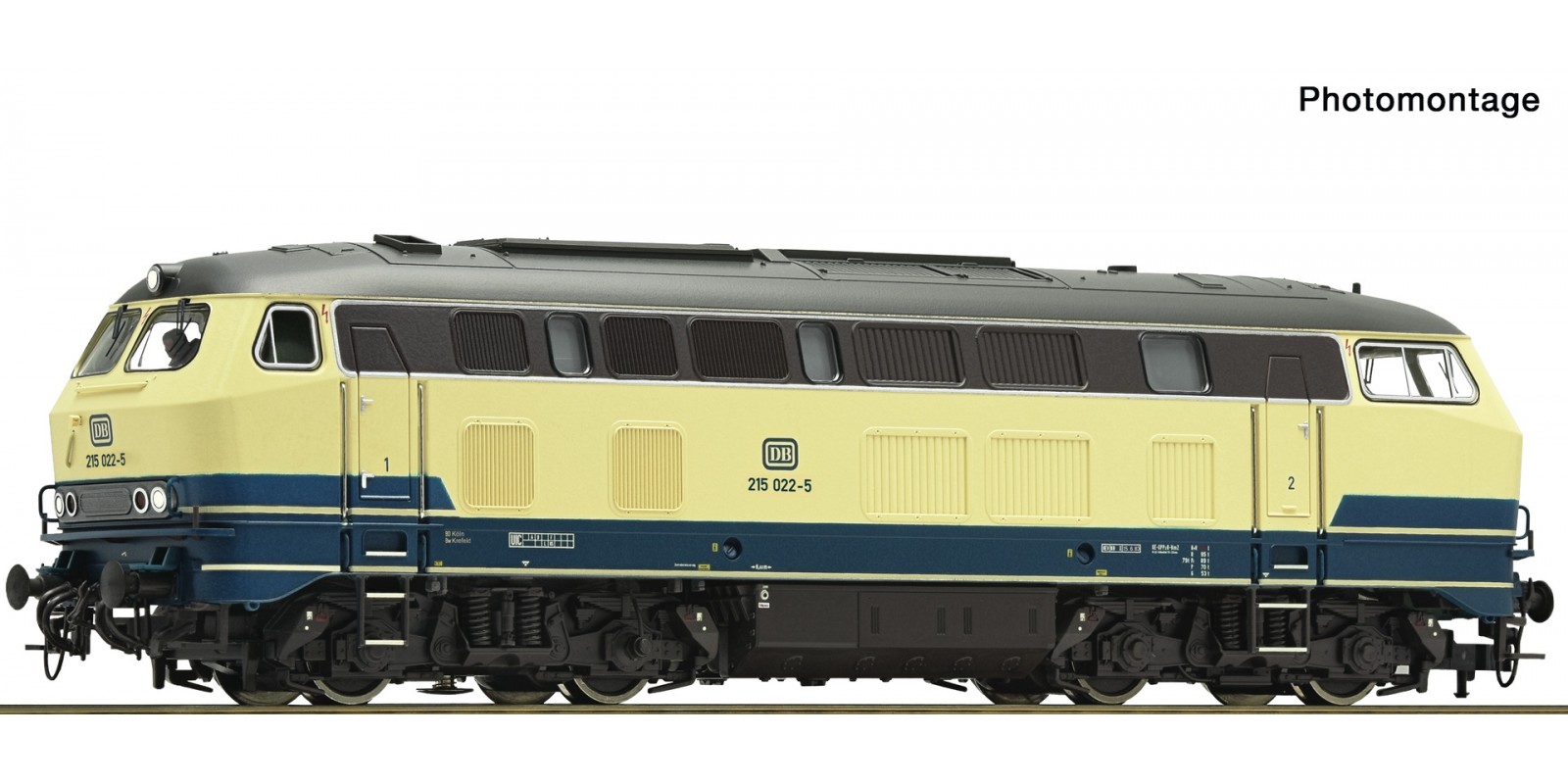 RO70760 Diesel locomotive class 215, DB