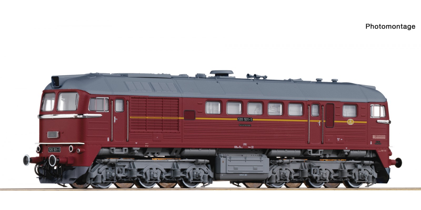 RO71791 Diesel locomotive class 120, DR