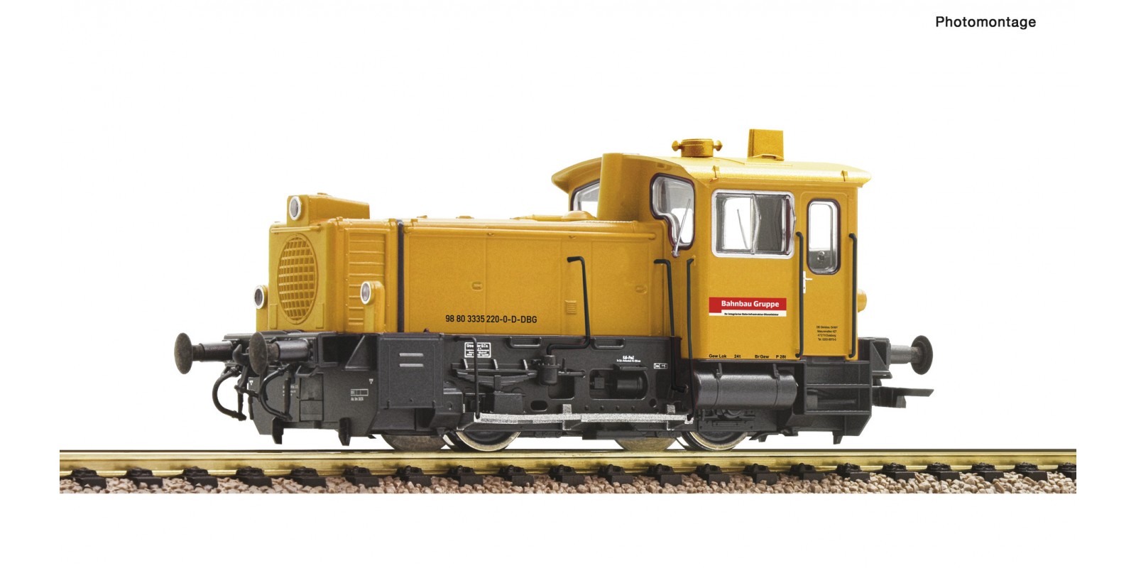 RO72021 Diesel locomotive 335 220-0, DB AG