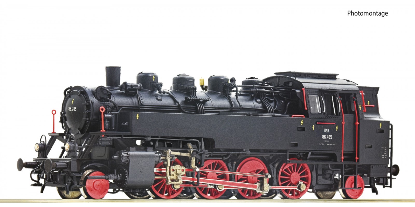 RO73030 Steam locomotive class 86, ÖBB