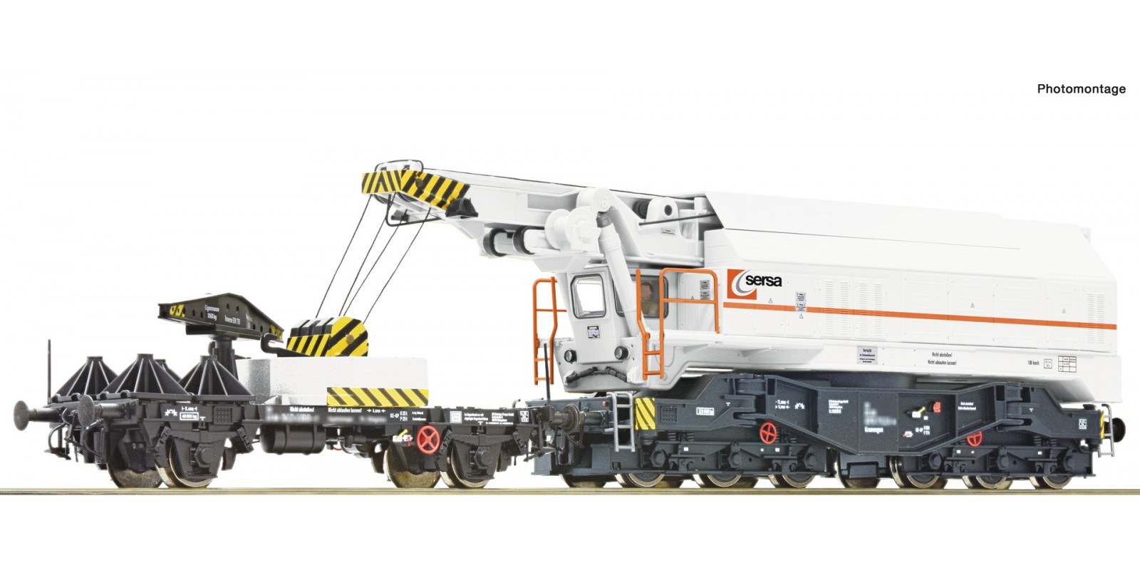 RO73039 Digital railway slewing crane, SERSA
