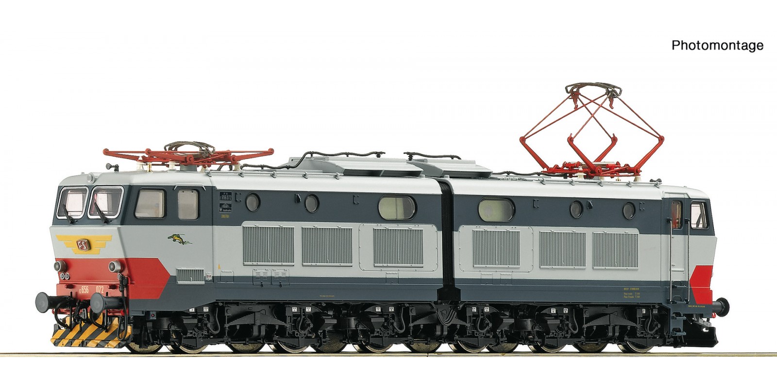 RO73162 Electric locomotive E.656.072, FS