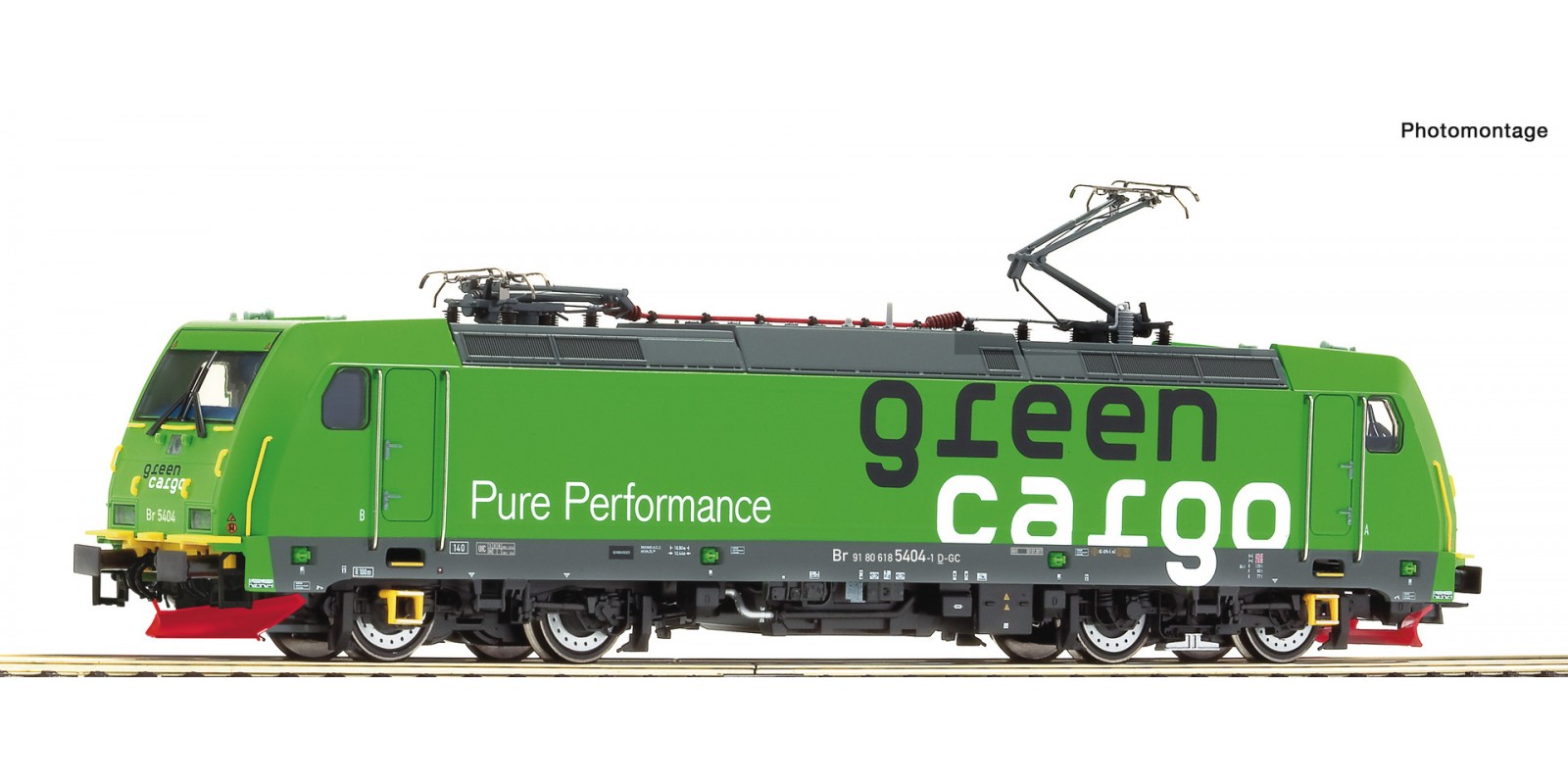 RO73178 Electric locomotive Br 5404, Green Cargo