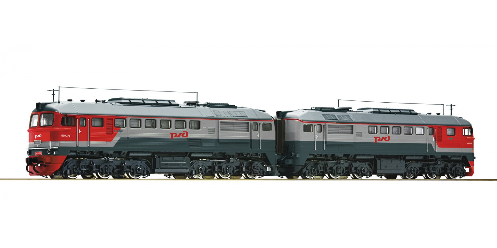 RO73792 Diesel locomotive 2M62-0064, RZD