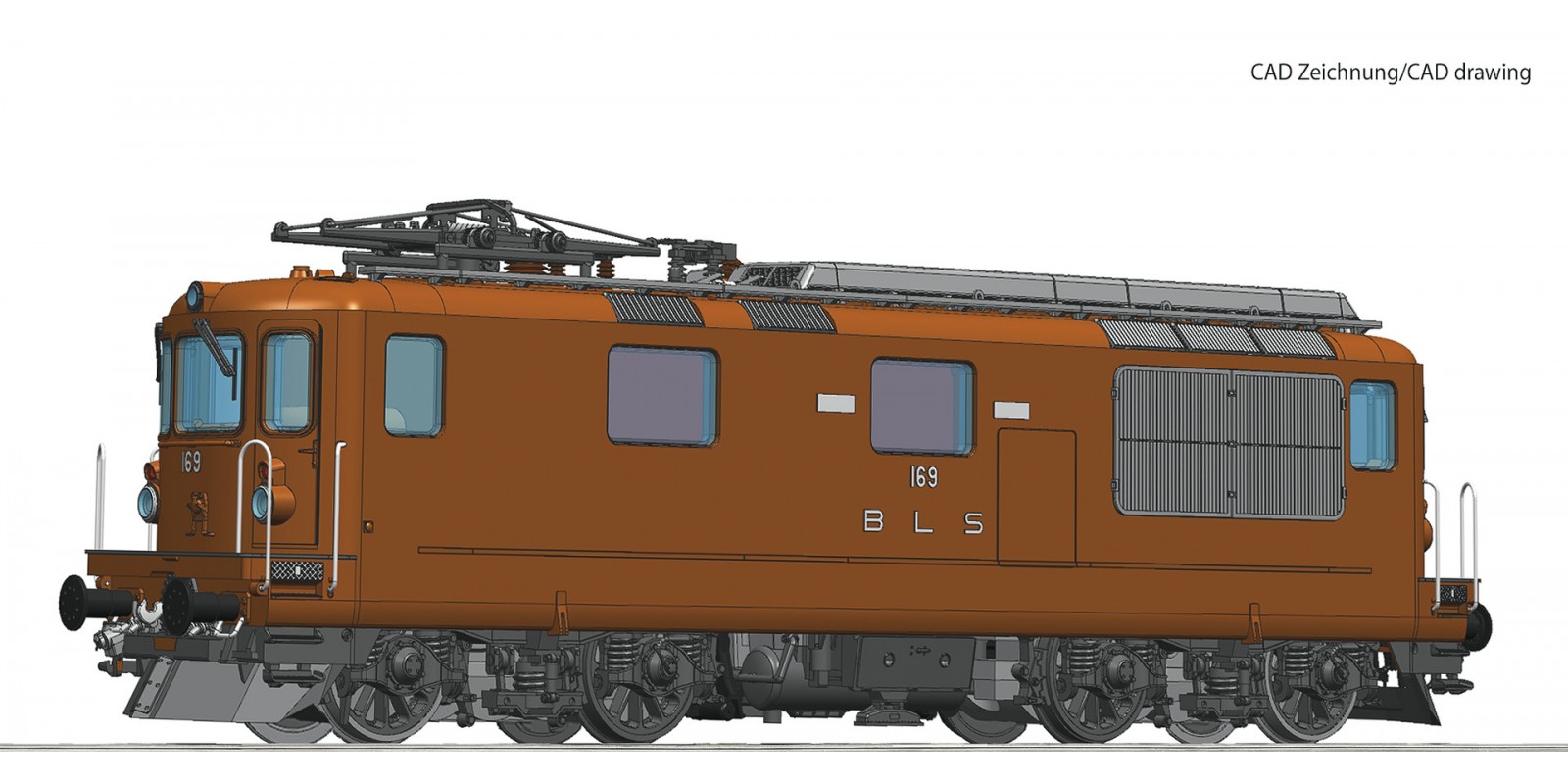 RO73824 Electric locomotive Re 4/4 169, BLS