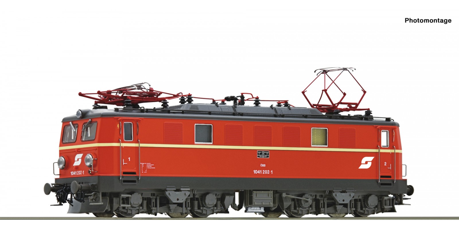 RO73966 Electric locomotive 1041 202-1, ÖBB