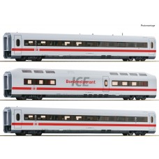 RO74028 3 piece set (1): Intermediate coaches ICE 1, DB AG