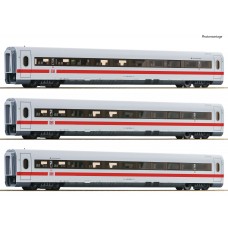 RO74029 3 piece set (2): Intermediate coaches ICE 1, DB AG