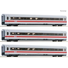 RO74030 3 piece set (3): Intermediate coaches ICE 1, DB AG