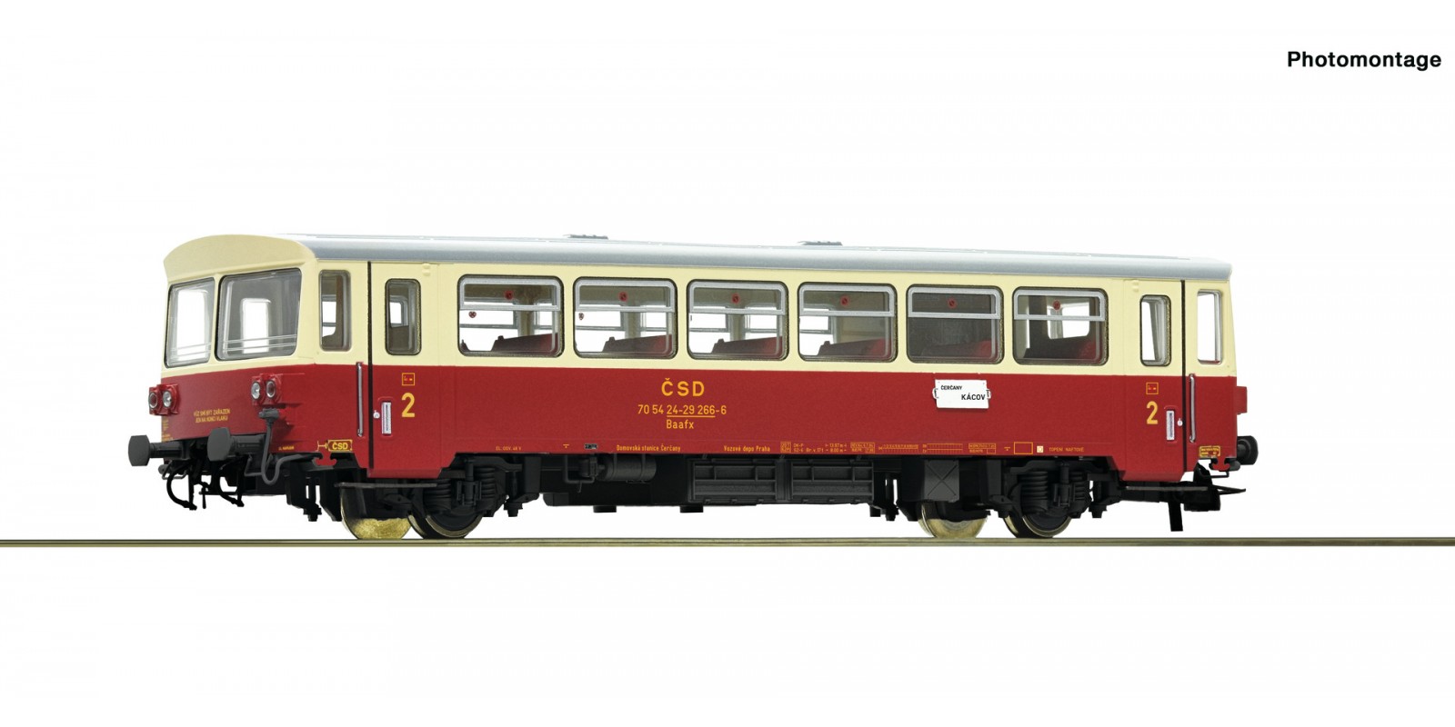 RO74241 Trailer for diesel railcar M 152.0, CSD