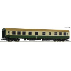RO74805 2nd class express train passenger coach with baggage compartment, DR