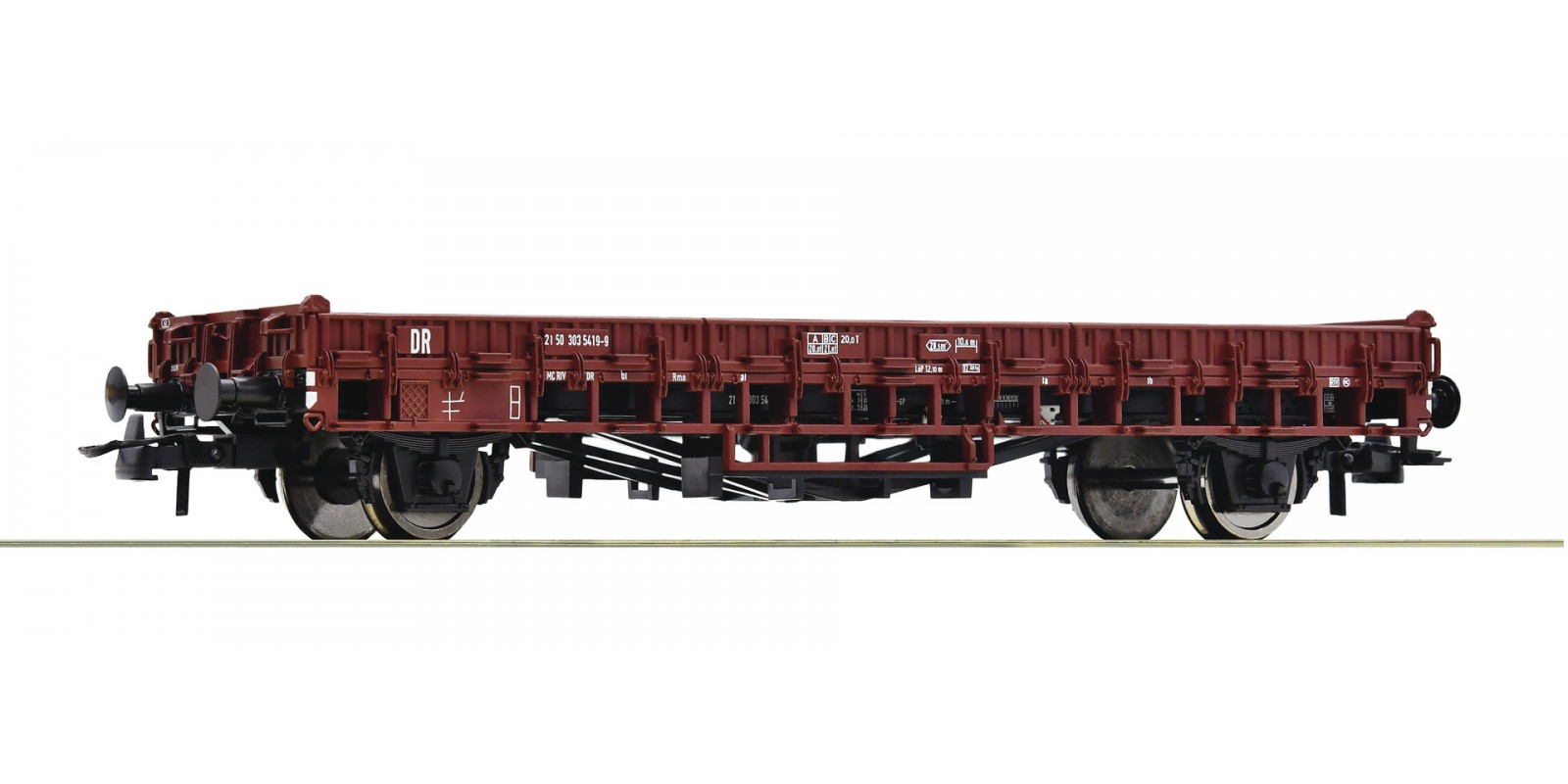 RO76314 Flat wagon, DR