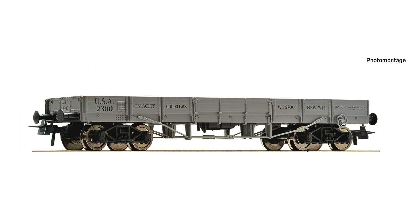 RO76317 Low-side wagon, USATC