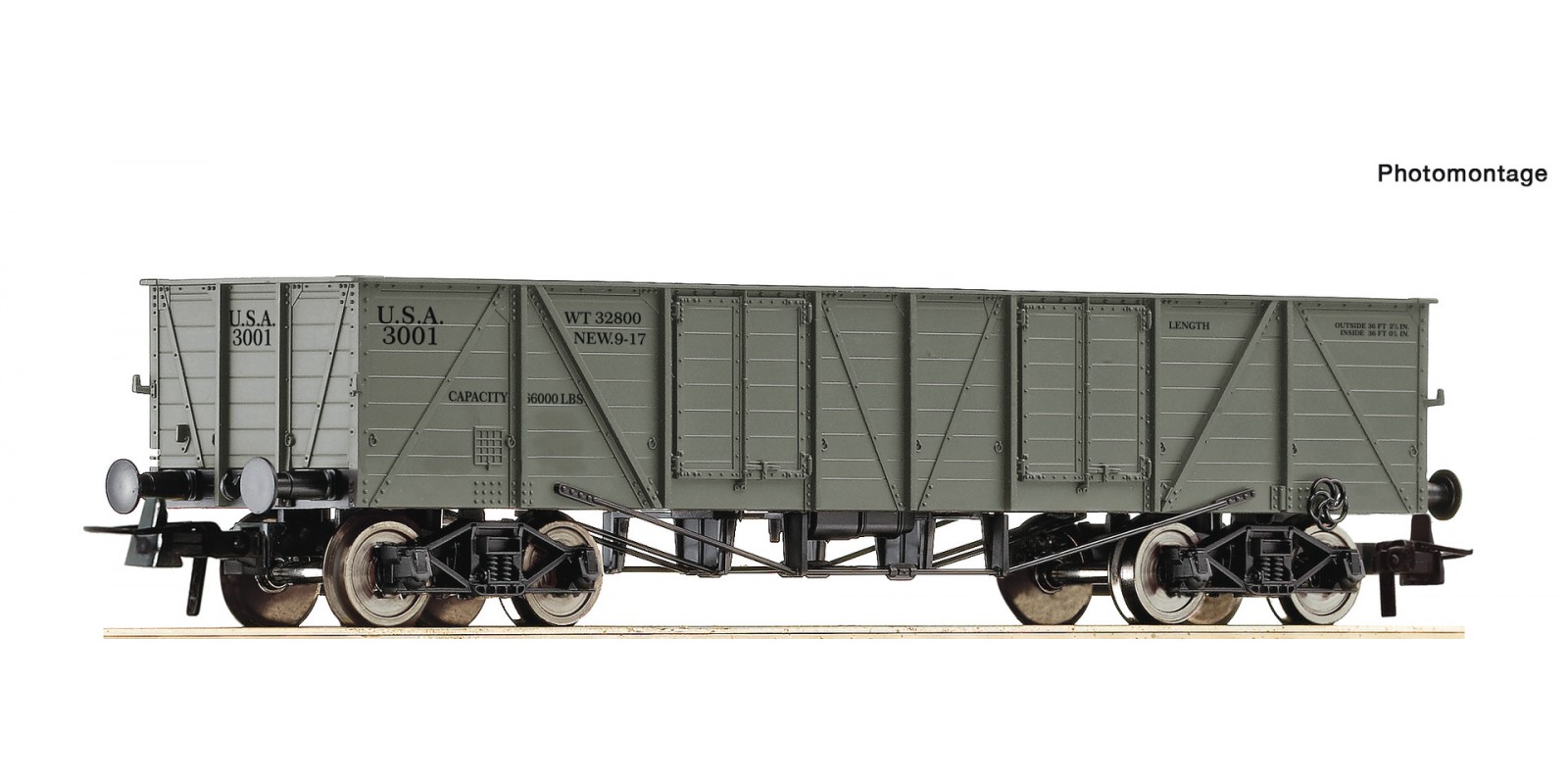 RO76318 High-side wagon, USATC