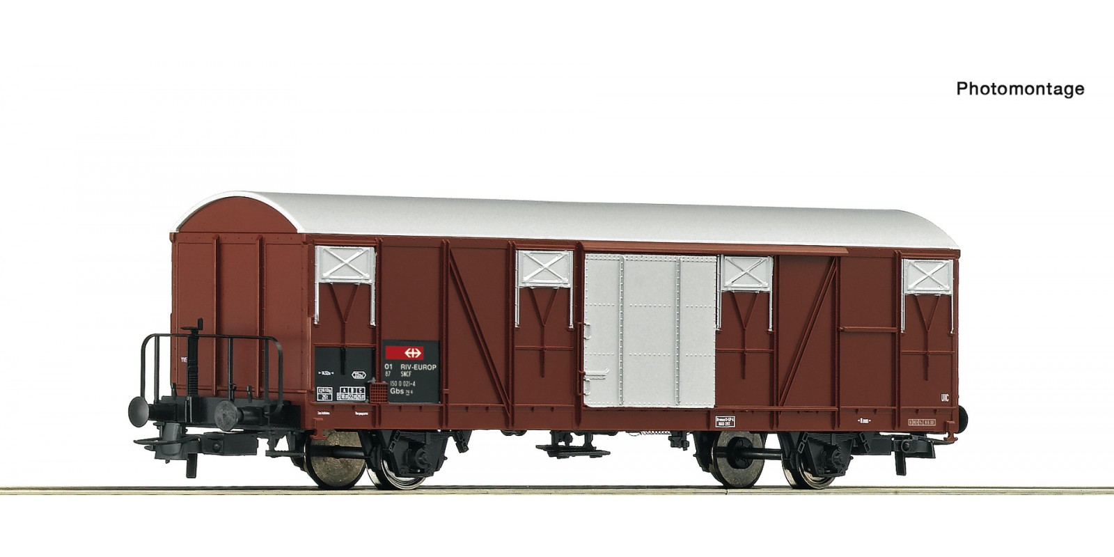 RO76661 Covered goods wagon, SNCF