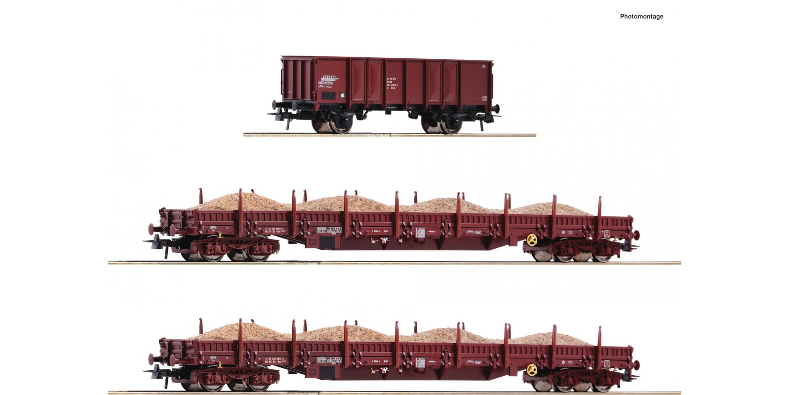 RO77041 3 piece set (1): “Sand train”, DR