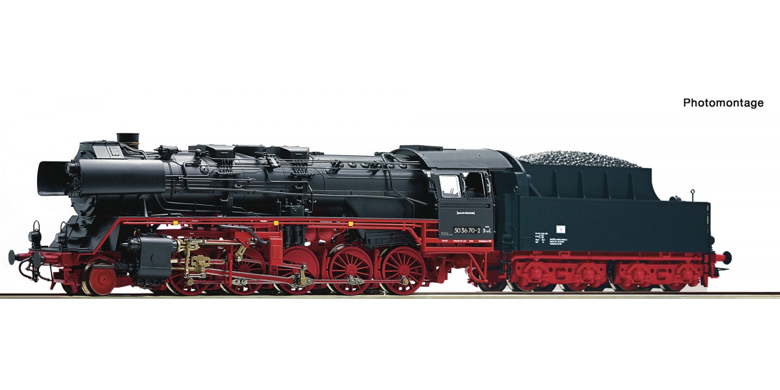 RO78288 Steam locomotive 50 3670-2, DR