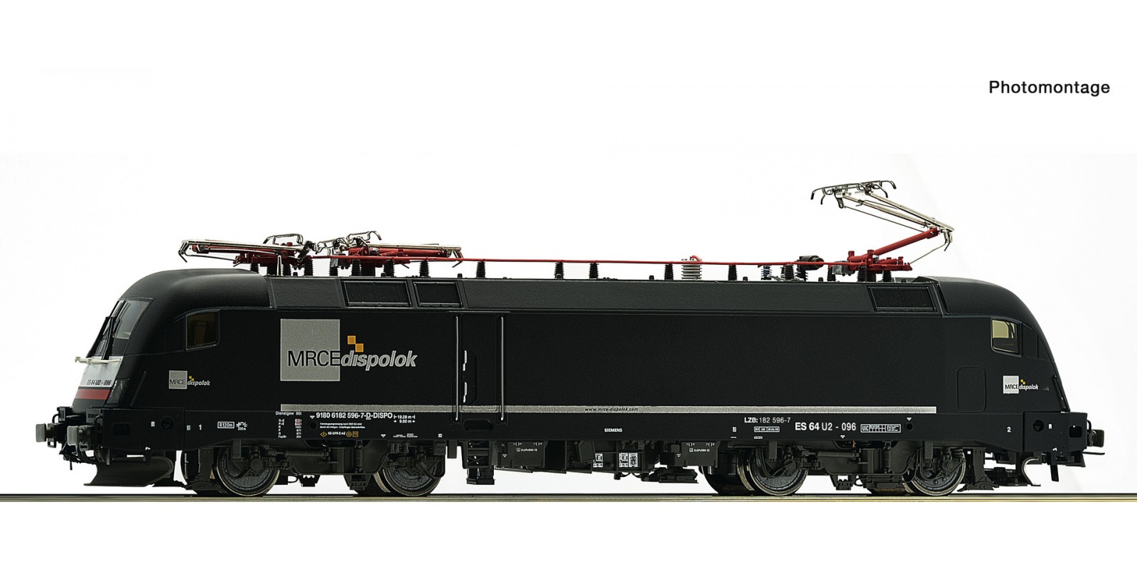 RO78519 Electric locomotive 182 596-7, MRCE