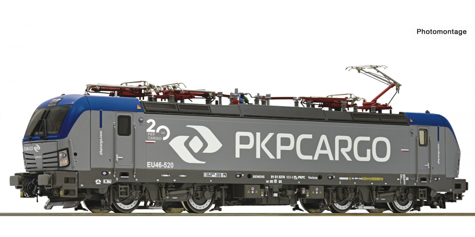 RO79800 Electric locomotive EU46-520, PKP Cargo