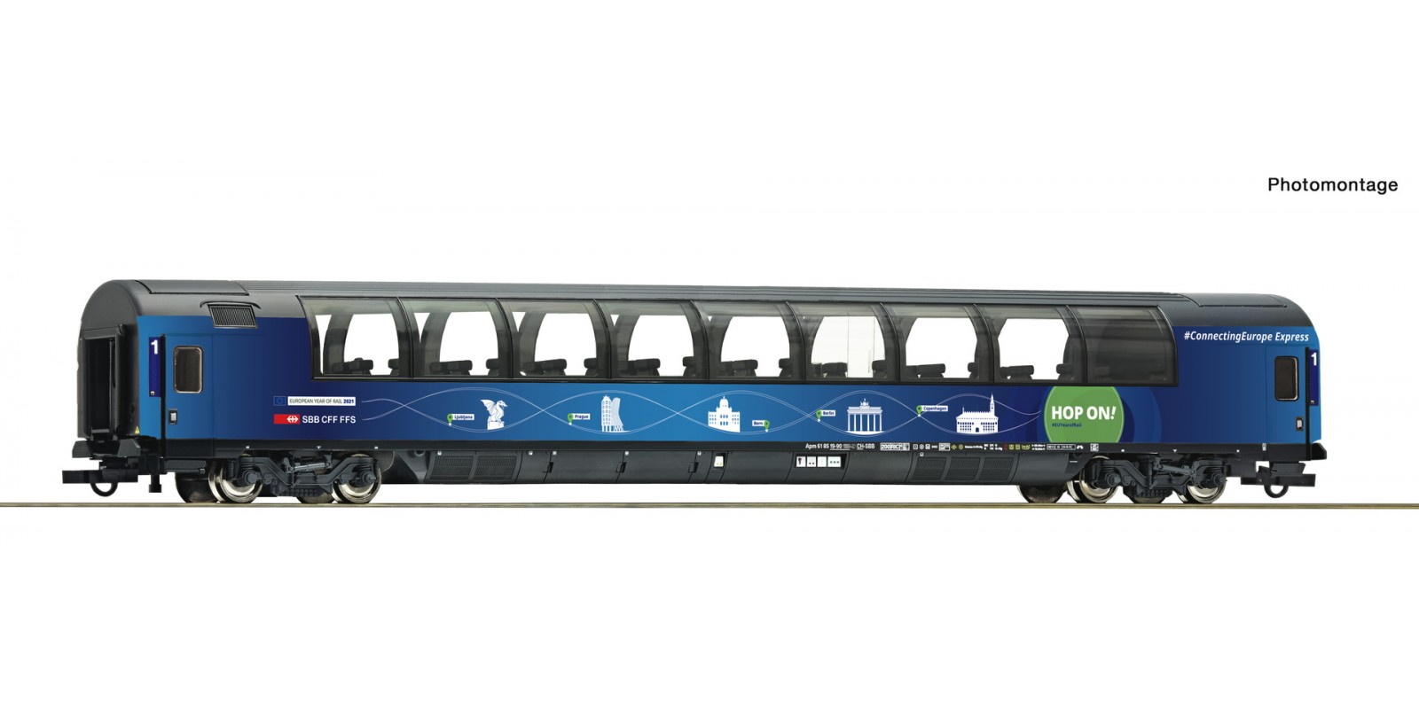RO6200015 Panorama coach “Connecting Europe Express”, SBB