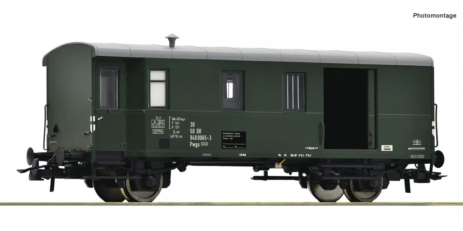 RO6200018 Goods train baggage wagon, DR