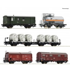 RO6600018 6-piece set: Freight train, DB