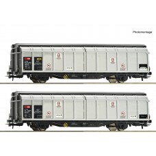 RO6600027 2-piece set: Sliding-wall wagon, SBB Cargo