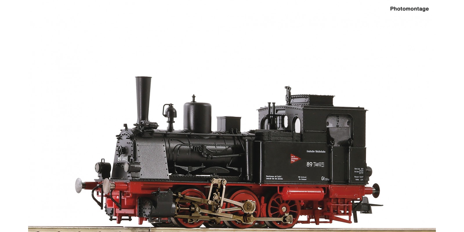 RO70045 Steam locomotive class 89.70–75, DR