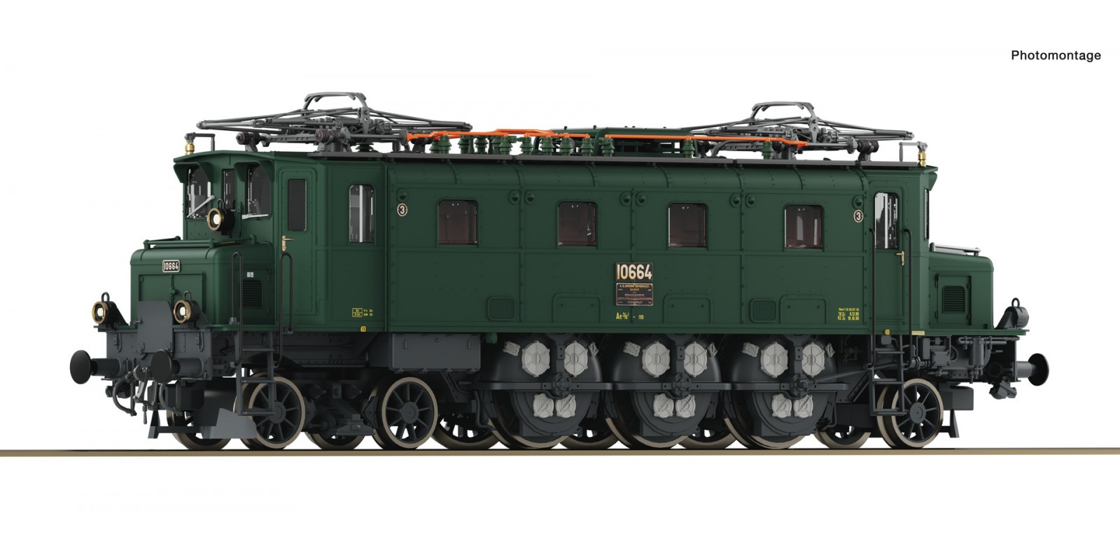 RO70092 Electric locomotive Ae 3/6ˡ 10664, SBB