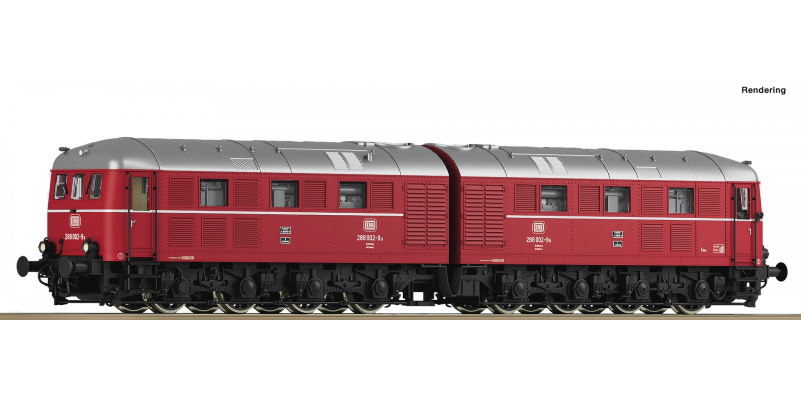 RO70115 Diesel-electric double locomotive 288 002-9 DB