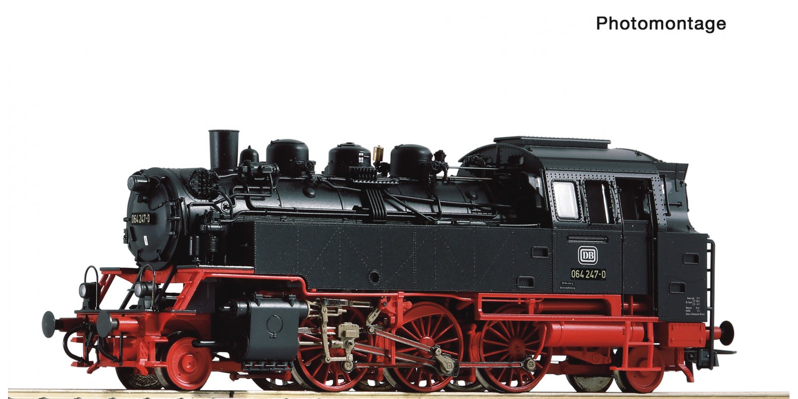 RO70218 Steam locomotive 064 247-0, DB