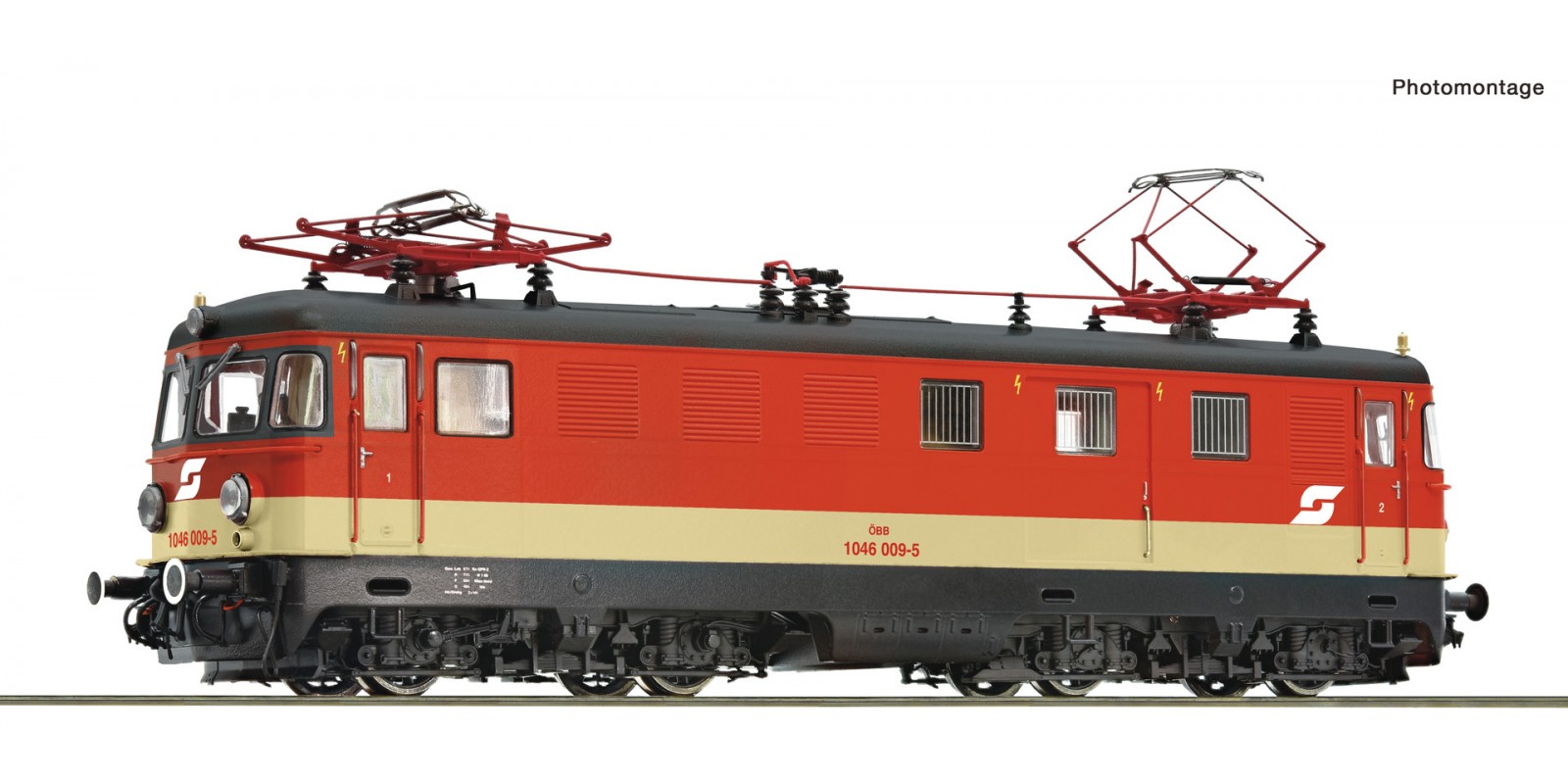 RO70292 Electric locomotive 1046 009-5 ÖBB