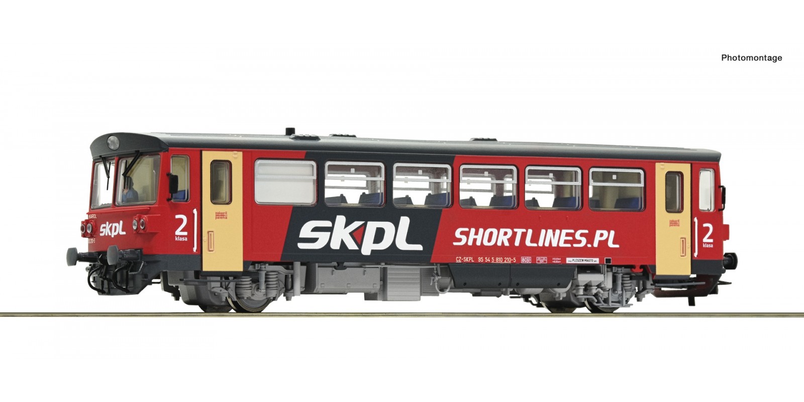 RO70386 Diesel railcar 810 210-5, SKPL