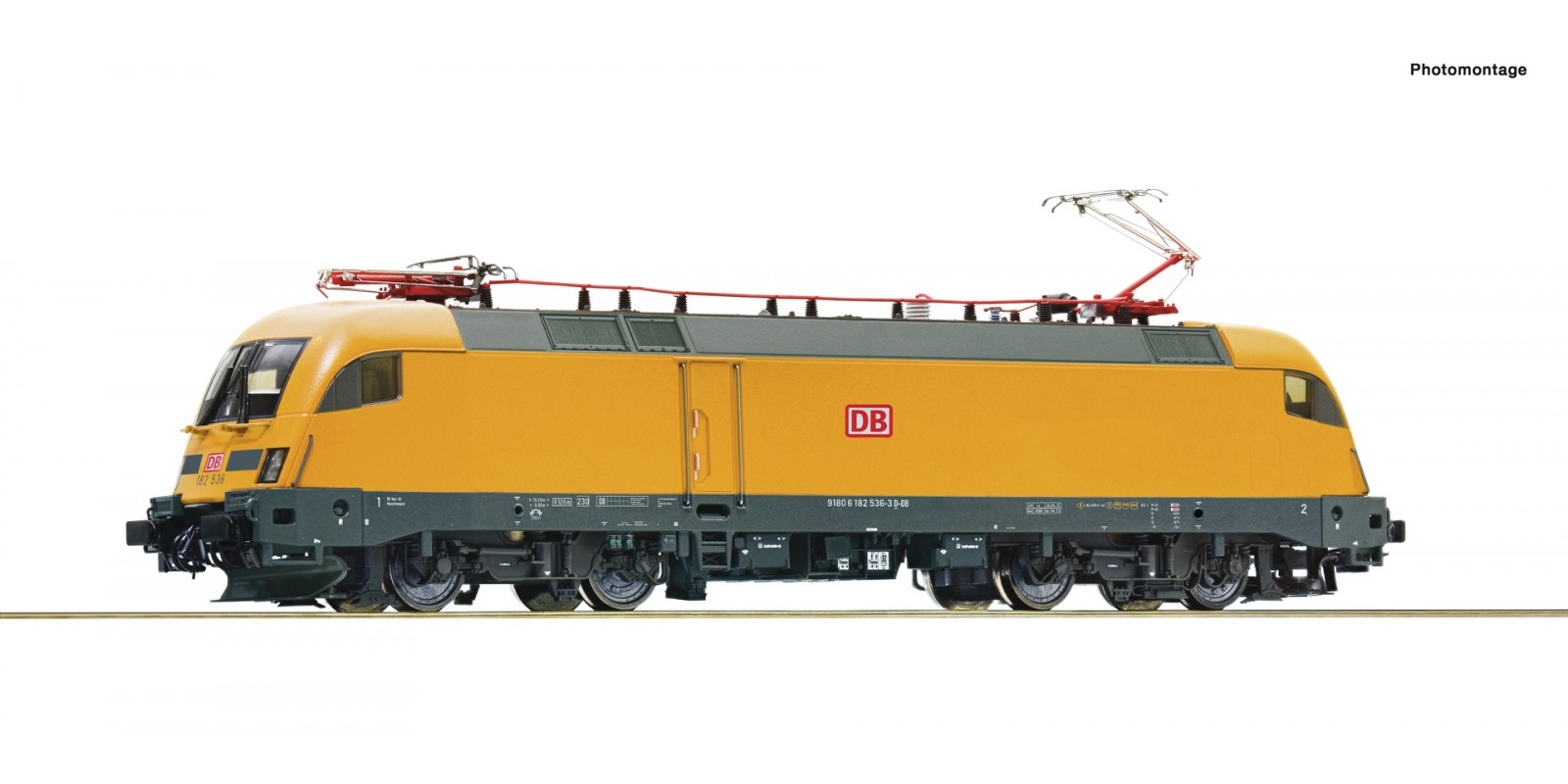 RO70529 Electric locomotive 182 536-3 DB Netz