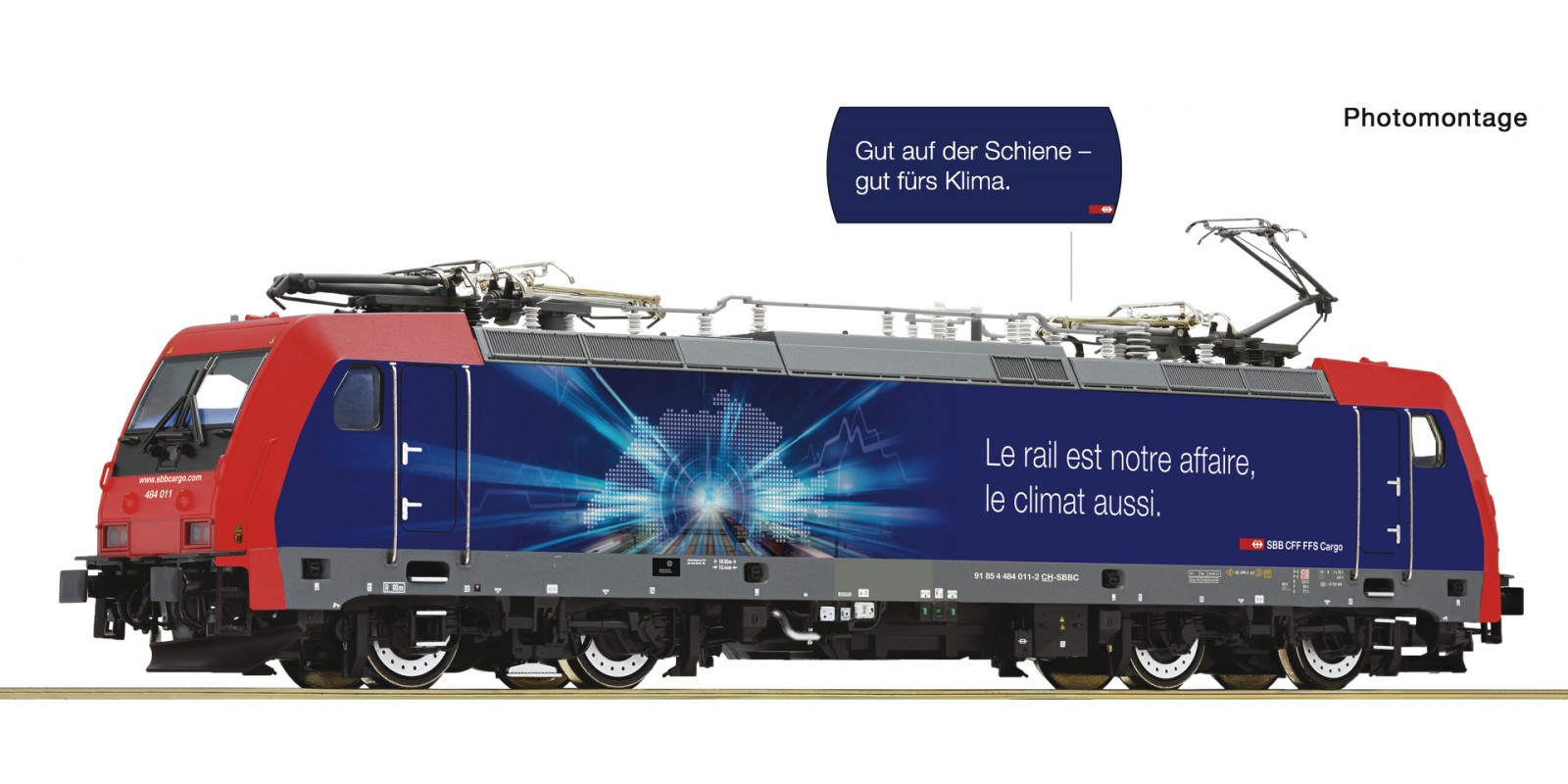 RO70649 Electric locomotive 484 011-2, SBB Cargo